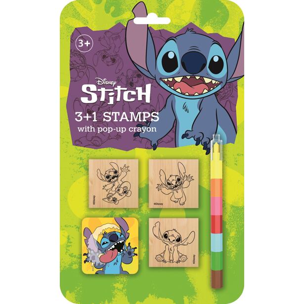 Jiri Models Pečiatky 3+1 s voskovkou Lilo & Stitch