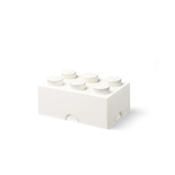 LEGO úložný box 6 - biela