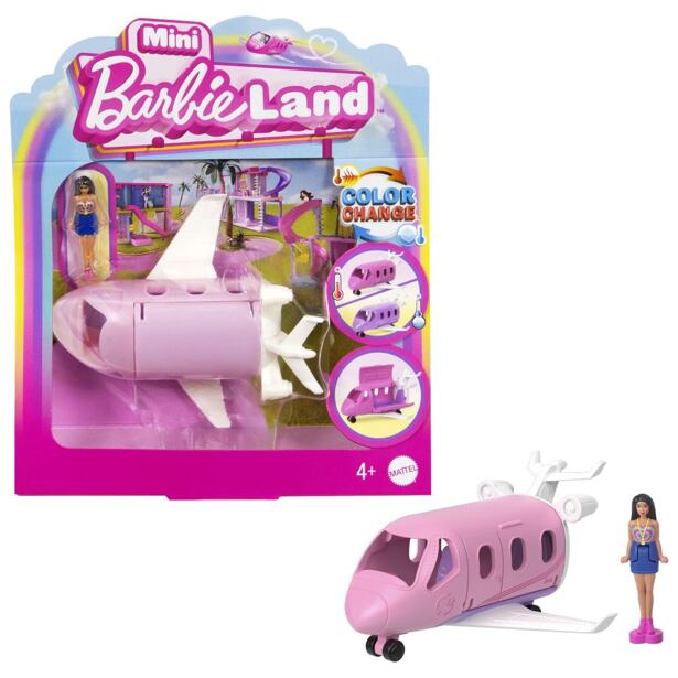 Mattel Barbie Mini Barbieland dopravní prostředky - Letadlo snů