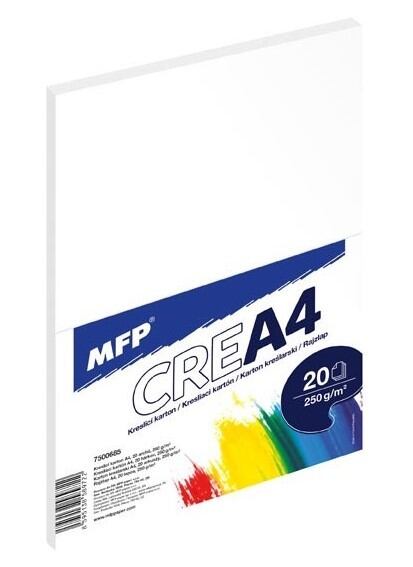 MFP Kartón kresliaci A4 250g - 20 listov