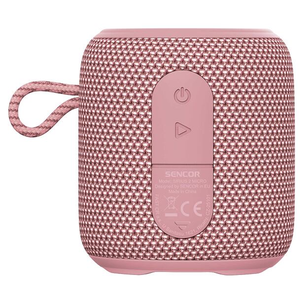 SENCOR Voděodolný reproduktor Sirius 2 Micro Rose