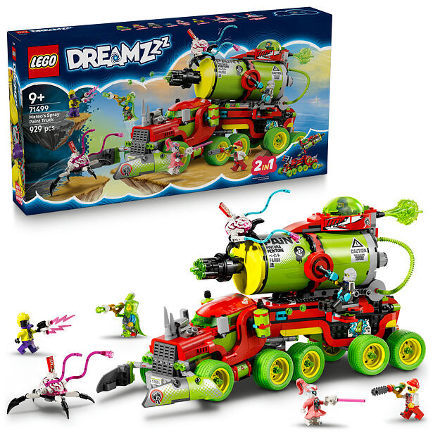 LEGO® DREAMZzz™ 71499 Mateovo vozidlo v podobe farby v spreji