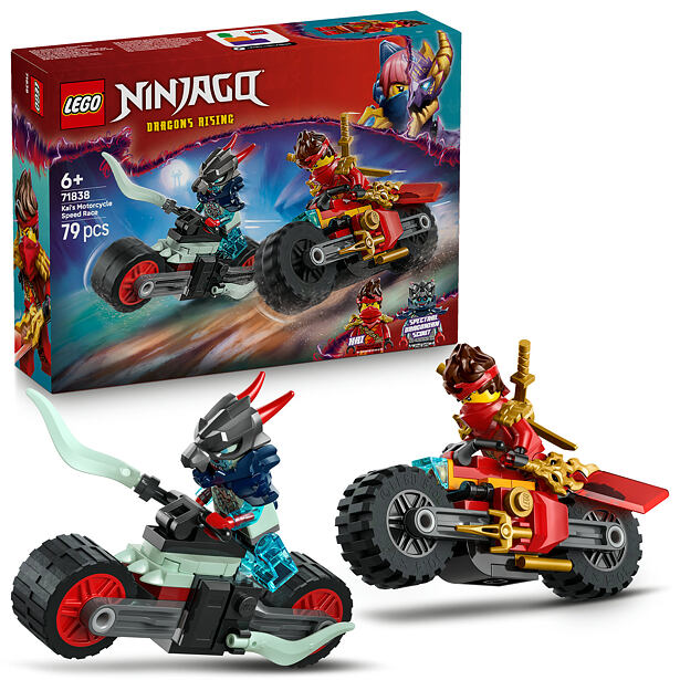LEGO® NINJAGO® 71838 Kai a preteky na motorke