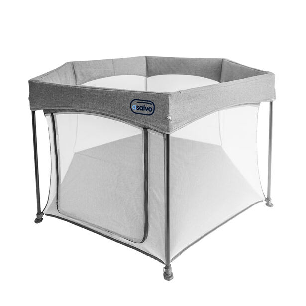 Asalvo LUXEMBOURG maxi detská ohrádka 150x150 grey
