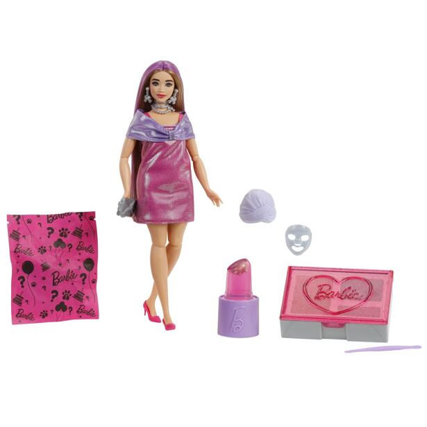 Mattel Barbie Party Reveal Barbie Glam party - růžová