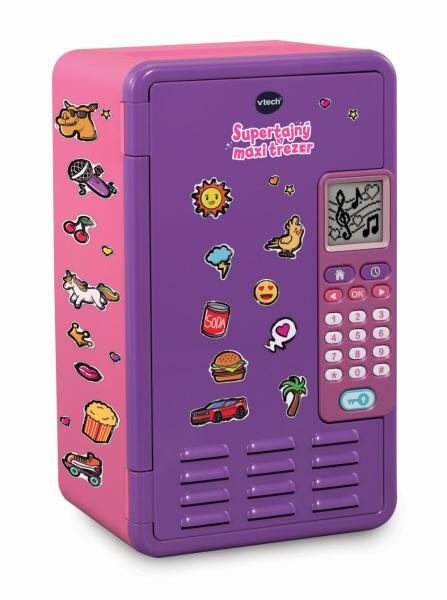 Vtech Supertajný maxi trezor SK - ružový