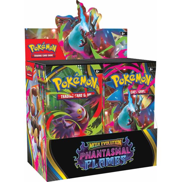 Pokémon TCG: ME02 Phantasmal Flames - Booster, více druhů