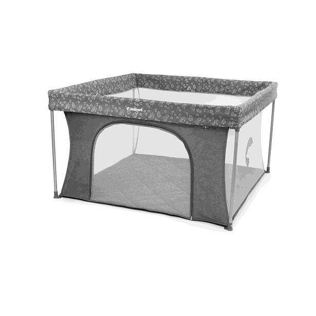 Kidnort Dětská ohrádka Snoen světle šedá
