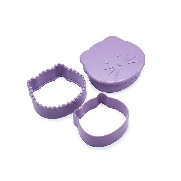 Melii Vykrajovátko na sendviče 3v1, 2 ks - jednorožec/kočička