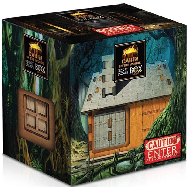 Albi Hlavolam Huzzle Secret box - Cabain in the woods