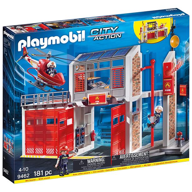 Playmobil Velká požární stanice