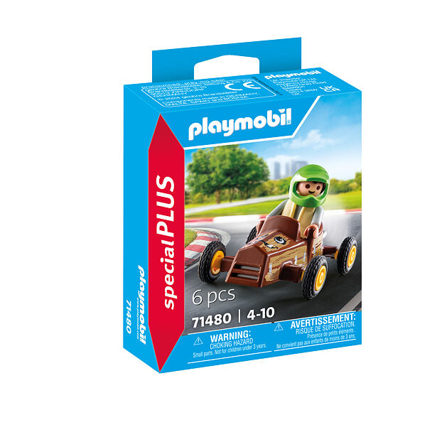 Playmobil-Kind mit Go-Kart