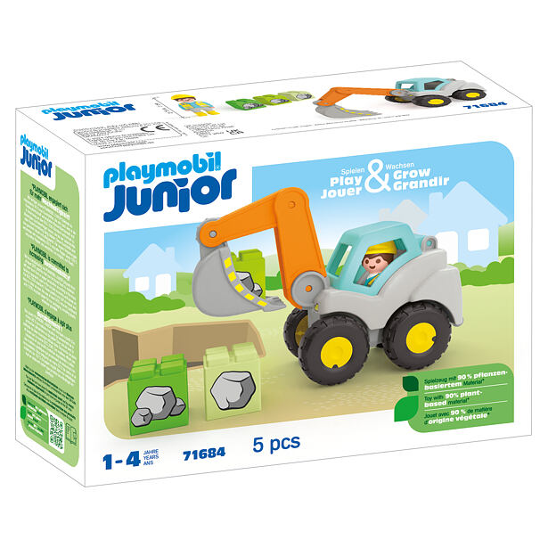 Playmobil JUNIOR: Lžícový bagr