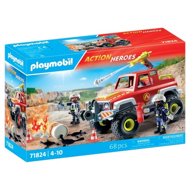 Playmobil Hasičské terénne auto