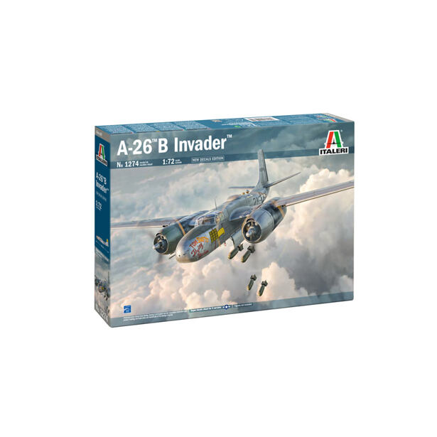 Italeri Model Kit lietadlo 1274 - A-26 A/B Invader (1:72)