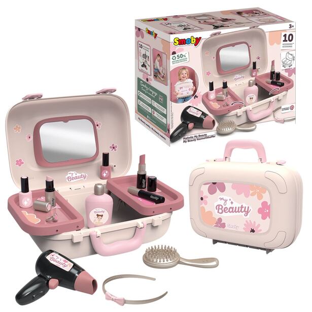 Smoby My Beauty Kosmetický kufřík s příslušenstvím