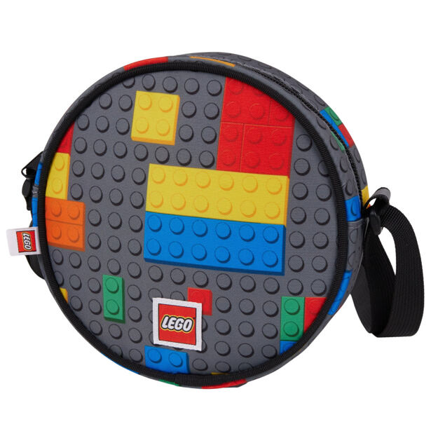 LEGO Colorful Bricks - kulatá crossbody taška