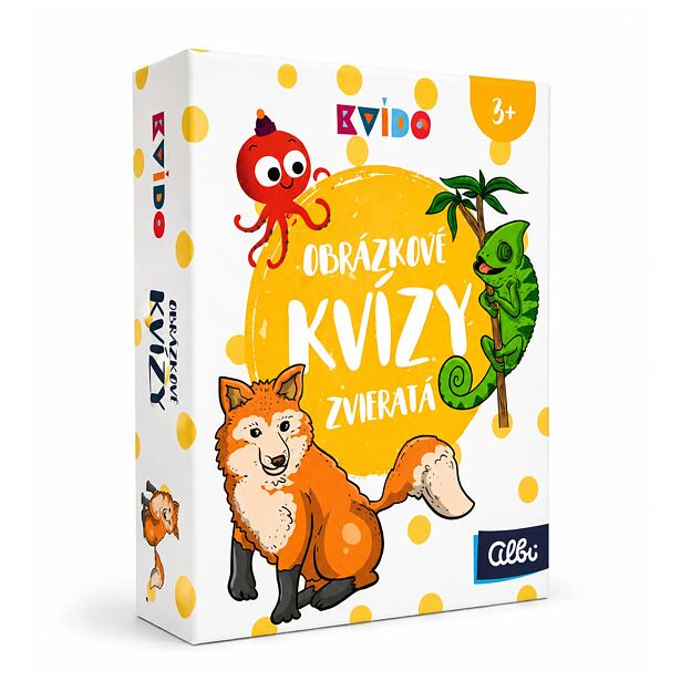 Albi Kvído - Obrázkové kvízy - Zvieratá SK