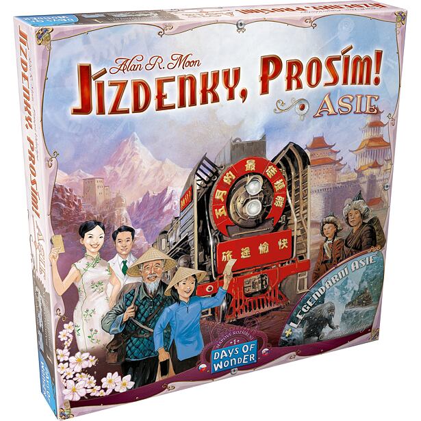 Asmodee Cestovné lístky, prosím! Ázia