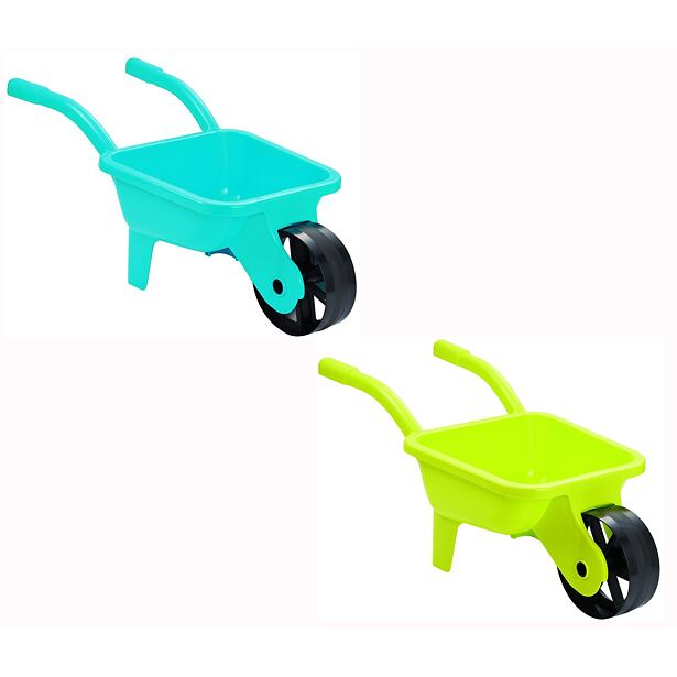 Ecoiffier Záhradné koliesko plastové, žlté/modré