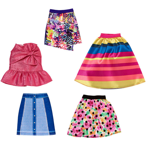 Mattel Barbie sukne a nohavice, viac druhov