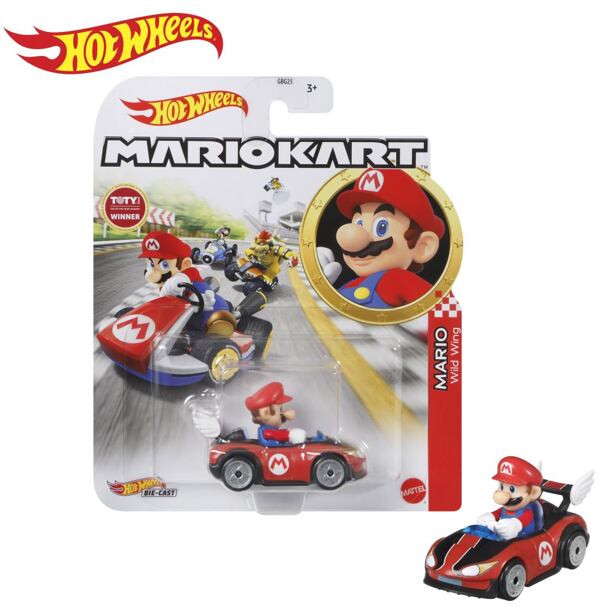 Hot Wheels Mario Kart angličák, viac druhov