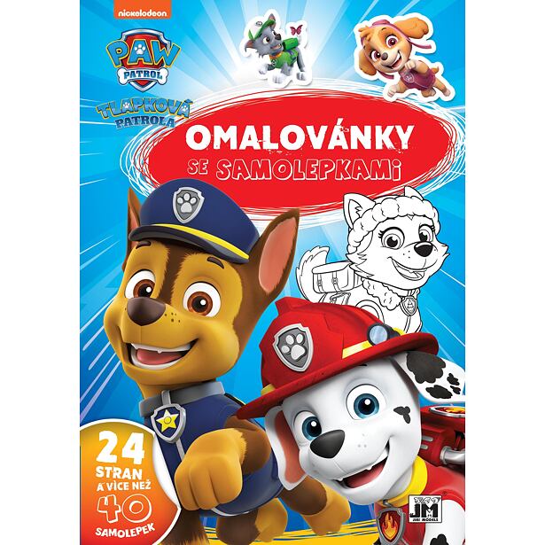JIRI MODELS Cvičebnica A4 Tlapková patrola