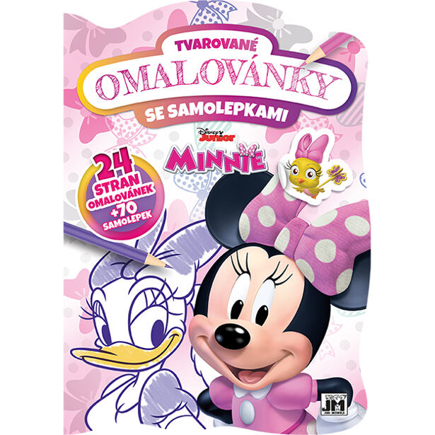 Jiri Models Tvarované omaľovánky Minnie