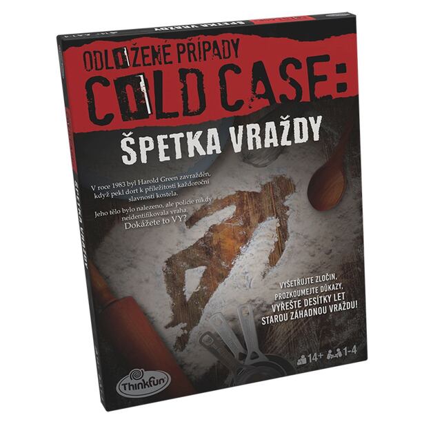 Ravensburger ThinkFun Odložené případy: Špetka vraždy CZ