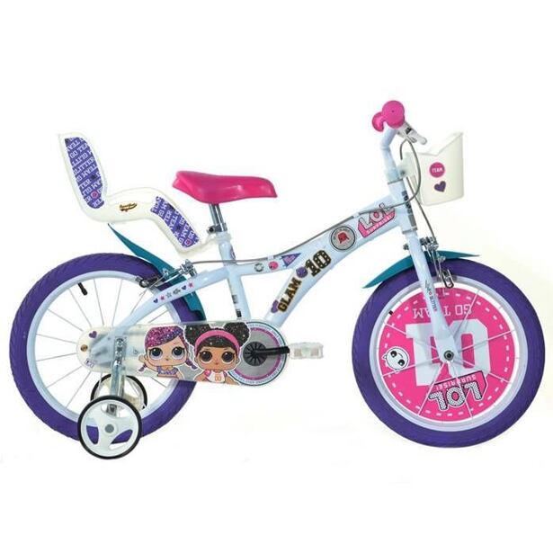 DINO Bikes Detský bicykel 14" LOL 2020