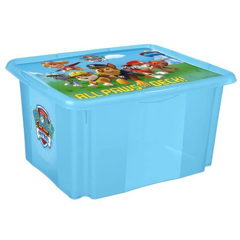Úložný box s vekom Paw Patrol 45l