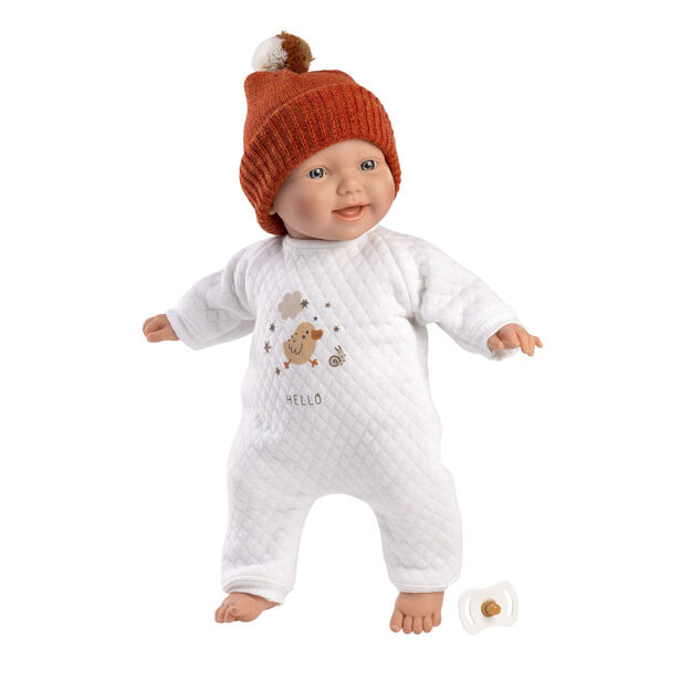 Llorens 63303 LITTLE BABY - realistická bábika bábätko s mäkkým látkovým telom - 32 cm