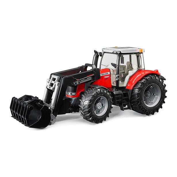 Bruder Traktor MASSEY FERGUSON + čelný nakladač
