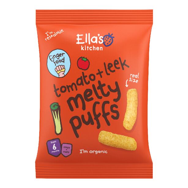 Ella's Kitchen BIO Chrumky paradajka a pór (20 g)