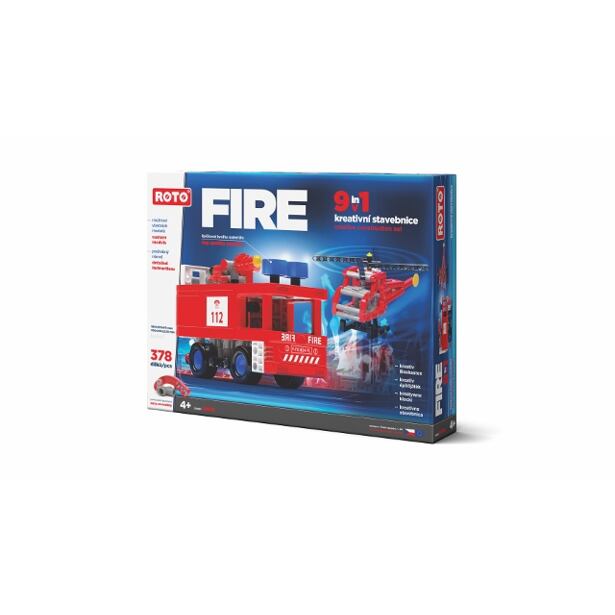 Efko ROTO STAVEBNICA - maxi FIRE 377 dielikov