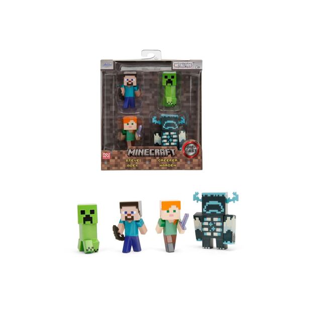 Minecraft Figúrky 2,5'' set 4 ks