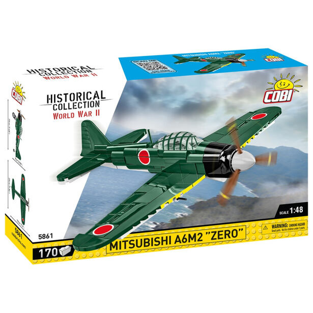 Cobi II WW Mitsubishi A6M2 Zero, 1:48