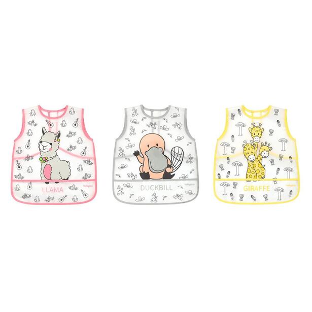 BabyOno Podbradník umývateľný Baby Explorer
