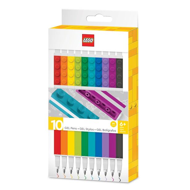 LEGO Gélové Perá, mix farieb - 10 ks