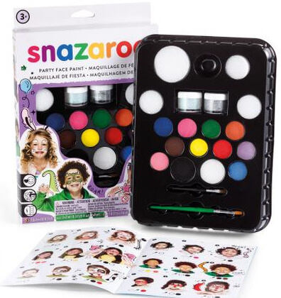 SMT Snazaroo tvárovej farby - Veľká sada Party pack