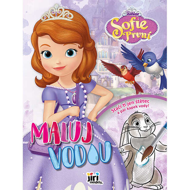 Jiri Models Maľuj vodou A4 Sofia Prvá