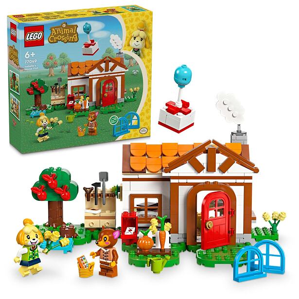 LEGO® Animal Crossing™ 77049 Návšteva pri Isabelle