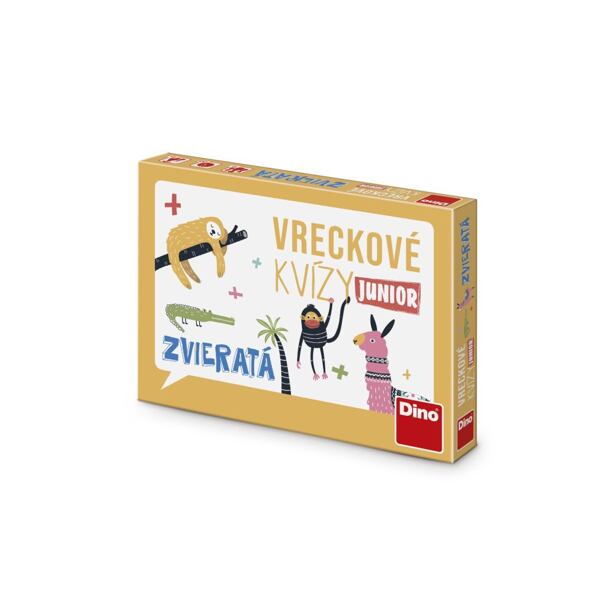 Dino Vreckové kvízy Junior – Zvieratá Cestovná hra 