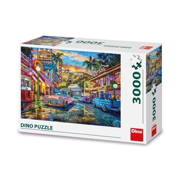 Dino Hollywood 3000 dílků Puzzle