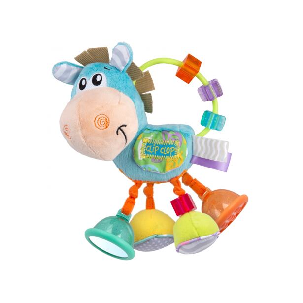 Playgro Chrastítko oslík modrý