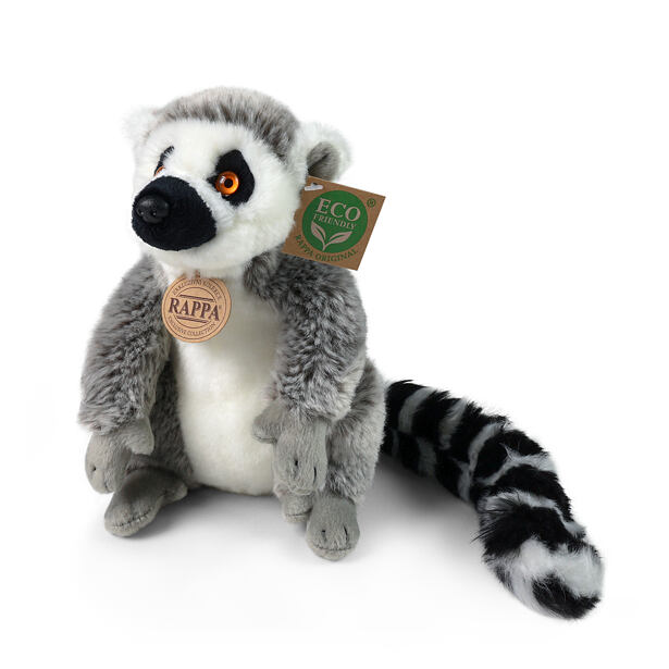 Rappa Plyšový lemur 22 cm ECO-FRIENDLY