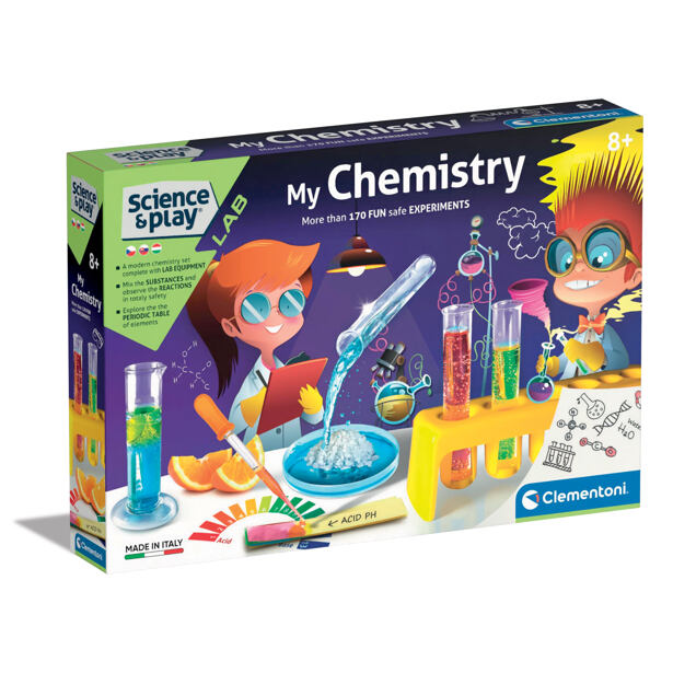 Clementoni Science & play Dětská laboratoř - Moje chemie