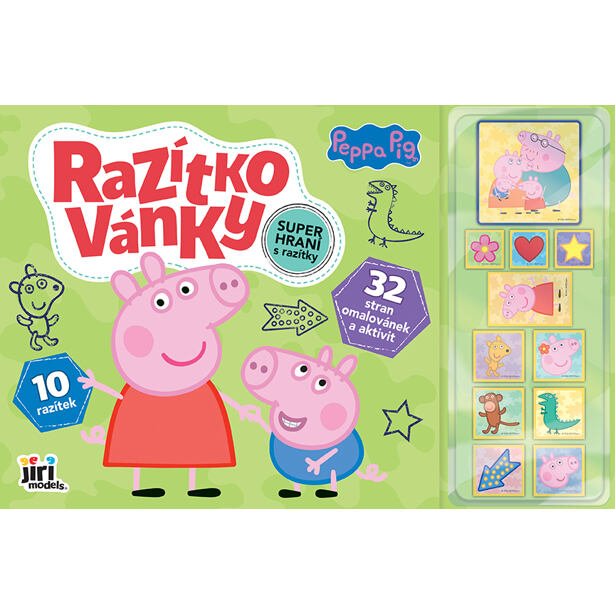 Jiri Models Pečiatkovánky Prasiatko Peppa