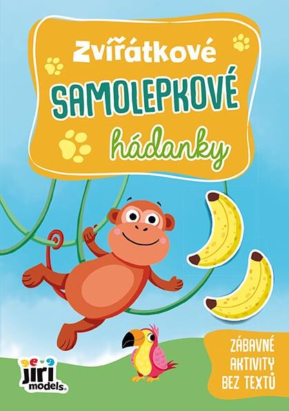 Jiri Models Zvieratkové samolepkové hádanky