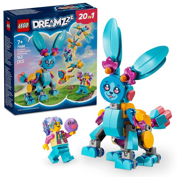 LEGO® DREAMZzz™ 71488 Bunchu a kreatívne zvieracie dobrodružstvo